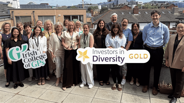The Irish College of GPs Achieves Gold Accreditation from the Irish Centre for Diversity